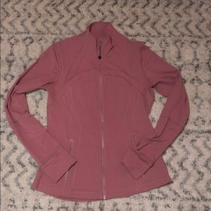Lululemon mauve zip up